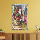 kerstkerstkerstkerstkerstkerstkerstkerstkerstkerst canvas afdruk (Insitu (Woonkamer))