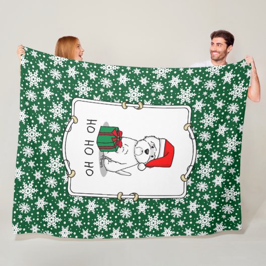 Kerstkerstkerstkerstkerstkerstkerstkerstkerstkerst Fleece Deken (In situ)