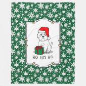 Kerstkerstkerstkerstkerstkerstkerstkerstkerstkerst Fleece Deken (Voorkant)