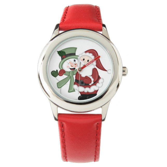 Kerstkerstkerstkerstkerstkerstkerstkerstkerstkerst Horloge (Voorkant)