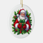 Kerstkerstkerstkerstkerstkerstkerstkerstkerstkerst Keramisch Ornament (Rechts)