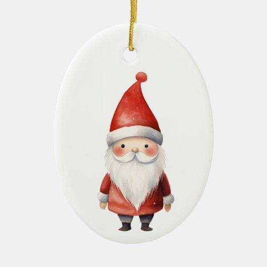 Kerstkerstkerstkerstkerstkerstkerstkerstkerstkerst Keramisch Ornament (Voorkant)