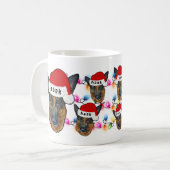 Kerstkerstkerstkerstkerstkerstkerstkerstkerstkerst Koffiemok (Voorkant links)