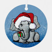 Kerstkerstkerstkerstkerstkerstkerstkerstkerstkerst Metalen Ornament (Voorkant)