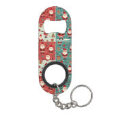 Kerstkerstkerstkerstkerstkerstkerstkerstkerstkerst Mini Flessenopener (Achterkant)