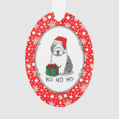 Kerstkerstkerstkerstkerstkerstkerstkerstkerstkerst Ornament (voorkant)