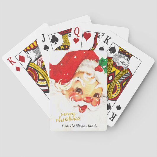 Kerstkerstkerstkerstkerstkerstkerstkerstkerstkerst Pokerkaarten (Achterkant)