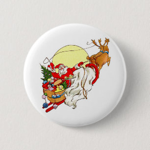 Kerstkerstkerstkerstkerstkerstkerstkerstkerstkerst Ronde Button 5,7 Cm
