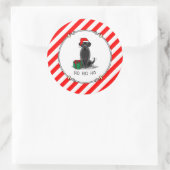 Kerstkerstkerstkerstkerstkerstkerstkerstkerstkerst Ronde Sticker (Tas)