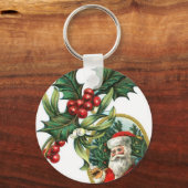 Kerstkerstkerstkerstkerstkerstkerstkerstkerstkerst Sleutelhanger (Voorkant)