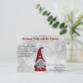 Kerstkerstkerstkerstkerstkerstkerstkerstkerstkerst Uitnodiging Briefkaart (Staand voorkant)