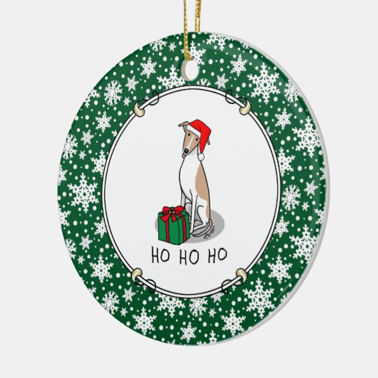 Kerstkerstkerstkerstkerstkerstkerstkerstkerstman m keramisch ornament (Links)