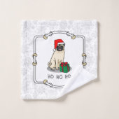 Kerstkerstkerstkerstkerstkerstkerstkerstkerstmante Bad Handdoek (Wasdoekje)