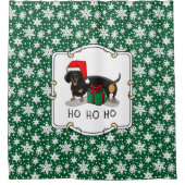 Kerstkerstkerstkerstkerstkerstkerstkerstkerstsontk Douchegordijn (Voorkant)