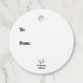 Kerstkerstkerstkerstkerstkerstkerstkerstman Bedankjes Labels (Achterkant)