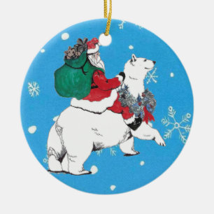kerstkerstkerstkerstkerstkerstkerstkerstman Beer O Keramisch Ornament