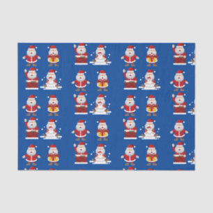kerstkerstkerstkerstkerstkerstkerstkerstman met ca tissuepapier