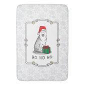 Kerstkerstkerstkerstkerstkerstkerstkerstman Siberi Badmat (Voorkant Verticaal)