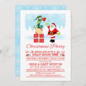 Kerstkerstkerstkerstkerstkerstkerstman Drink Elf-u Kaart (Voorkant / Achterkant)