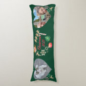 Kerstkerstkerstkerstkerstkerstkerstman en rendier  lichaamskussen (Voorkant Verticaal)