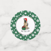 Kerstkerstkerstkerstkerstkerstkerstman met Duitse  Confetti (Kleine voorkant)