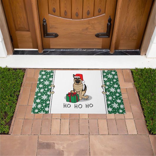Kerstkerstkerstkerstkerstkerstkerstman met Duitse  Deurmat (Buiten)