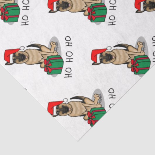 Kerstkerstkerstkerstkerstkerstkerstman met Duitse Tissuepapier (Detail)