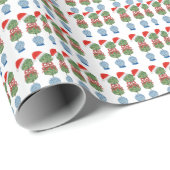 Kerstkerstkerstkerstkerstkerstkerstman met Ginger Cadeaupapier (Rol Hoek)