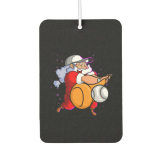 Kerstkerstkerstkerstkerstkerstkerstman met honkbal luchtverfrisser