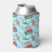 Kerstkerstkerstkerstkerstkerstkerstmangans met ren blikjeskoeler (Blikje Voorkant)