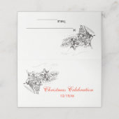 Kerstkerstkerstkerstkerstkerstkersttenslaart #1 es (Buitenkant ongevouwen)