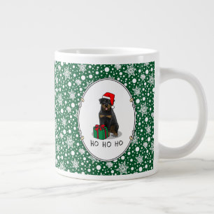 Kerstkerstkerstkerstkerstkerstman Pet Rottweiler D Extra Grote Beker
