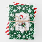 Kerstkerstkerstkerstkerstkerstman Pet Samoyed Dog Inpakpapier Vel (In situ)