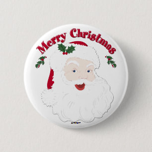kerstkerstkerstkerstkerstkerstman ronde button 5,7 cm
