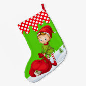 kerstkerstkerstkerstkerstkerstmis, kerststaart grote kerstsok (Achterkant (Hangend))