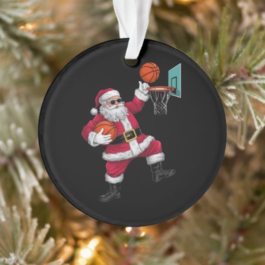 Kerstkerstkerstkerstkerstkerstmis met een Basketba Ornament (Boom)