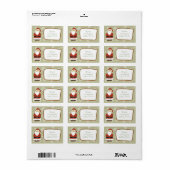 kerstkerstkerstkerstkerstkerstssic Kute Persoonlij Etiket (Full Sheet)