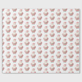 kerstkerstkerstkerstkerstman cadeaupapier (Vlak)