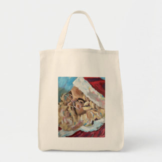 Kerstkerstkerstkerstkerstman-Canvas tas