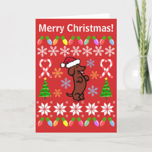 Kerstkerstkerstkerstkerstman Feestdagen Kaart