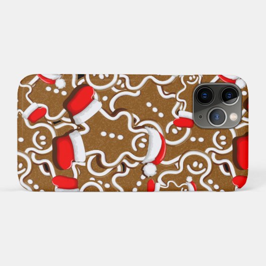 Kerstkerstkerstkerstkerstman in Gingerbrood Case-Mate iPhone Case (Achterkant (horizontaal))