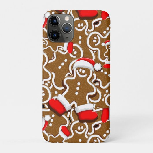 Kerstkerstkerstkerstkerstman in Gingerbrood Case-Mate iPhone Case (Achterkant)
