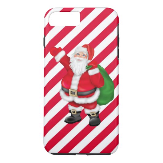 Kerstkerstkerstkerstkerstman iPhone 7 plus zwaar h Case-Mate iPhone Case (Achterkant)