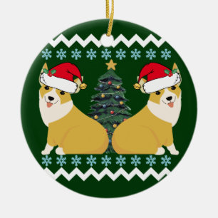 Kerstkerstkerstkerstkerstman Keramisch Ornament