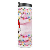 Kerstkerstkerstkerstkerstman Labrador Retriever Do Thermosbeker (Geroteerd rechts)