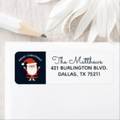 Kerstkerstkerstkerstkerstman — Retouradres Etiket (Insitu)