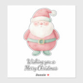 kerstkerstkerstkerstkerstman sticker (Vel)