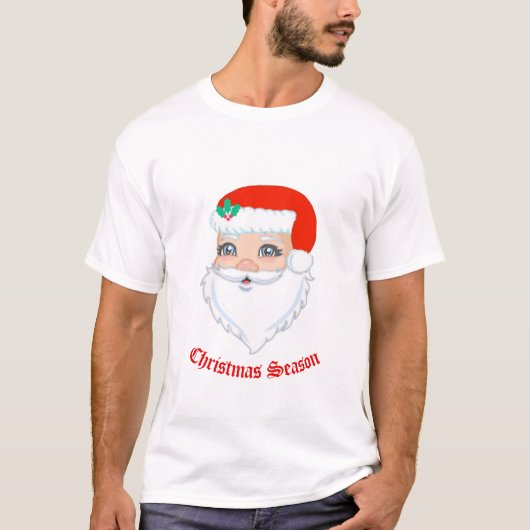 kerstkerstkerstkerstkerstman t-shirt (Voorkant)