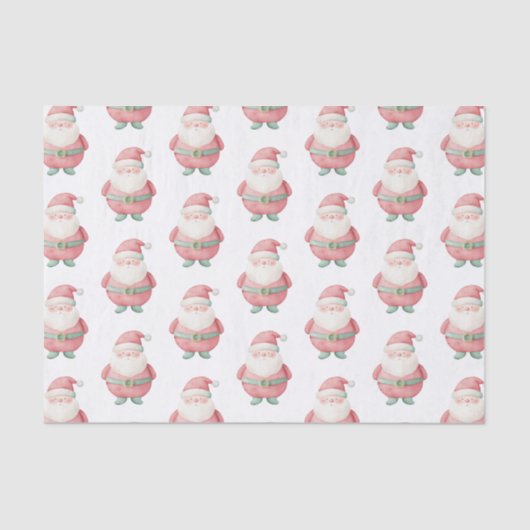 kerstkerstkerstkerstkerstman tissuepapier (Voorkant)