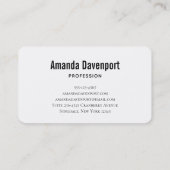  kerstkerstkerstkerstkerstman visitekaartje (Achterkant)